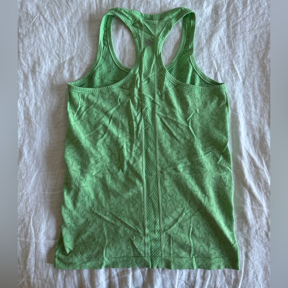Lululemon Athletica Seawheeze Green Tank Top - Picture 6 of 7